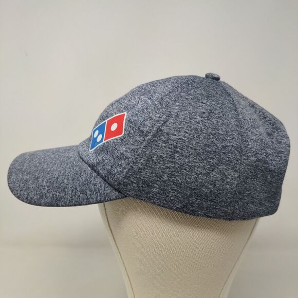 Domino's Gear Men's Strapback Hat Blue Gray Size OS Employee Uniform Cap - Picture 5 of 11